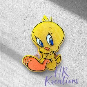 Tweety Bird Car Freshie SCENT PEACH MAGNOLIA READY TO SHIP CAR FRESHENER‎